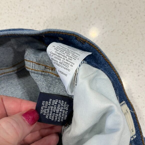 Madewell 10" High Rise Skinny Jeans – Button Front Edition (Size 26) - Picture 13 of 16